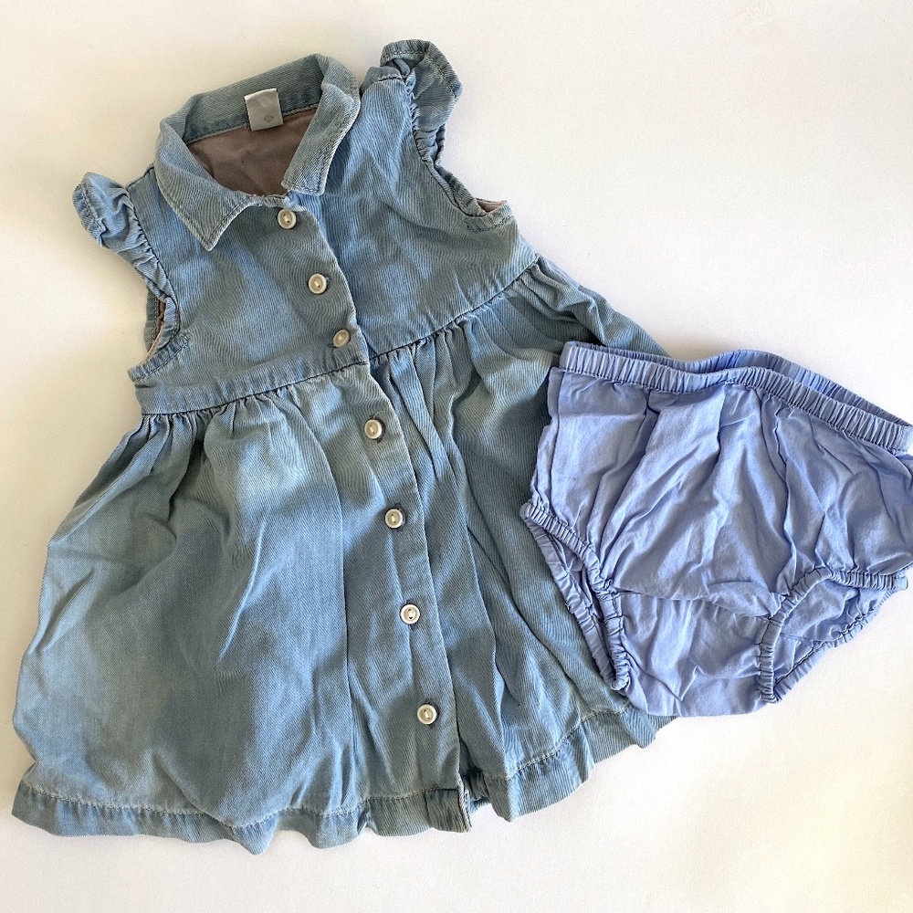 Baby Gap Denim Dress 6-12M